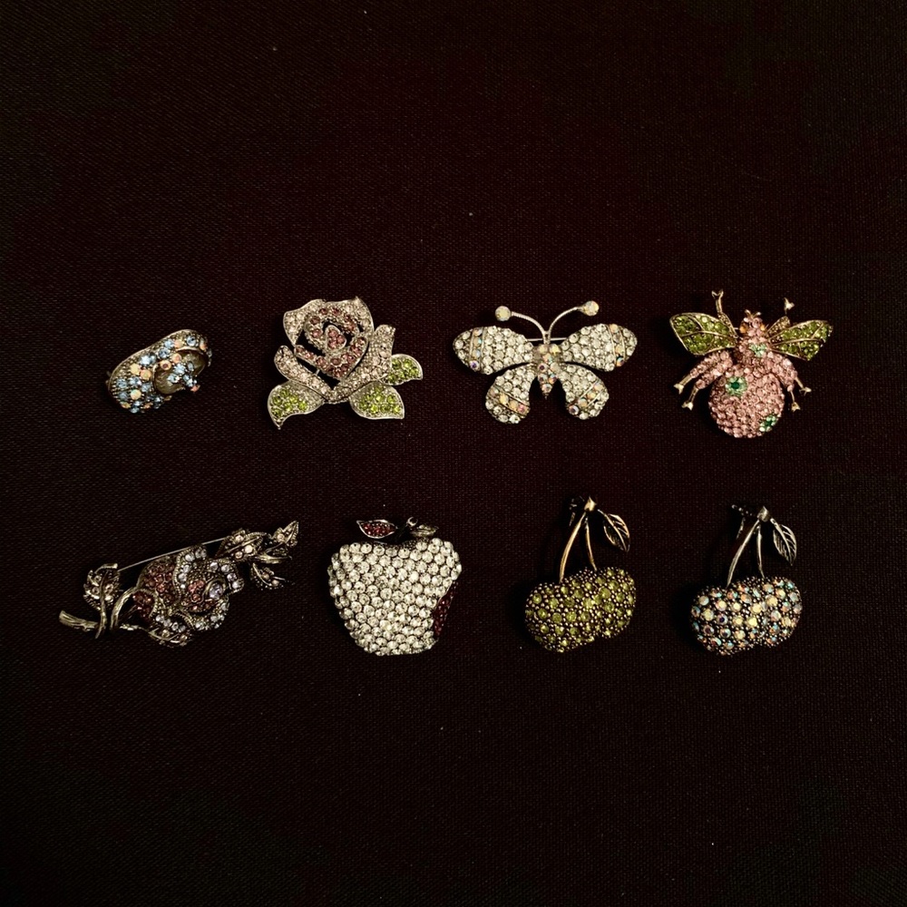 Assorted Fashion Brooches (Lot)